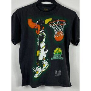 VNTG Changes Daffy Duck Seattle Supersonics NBA Tee Shirt M Single Stitch D803